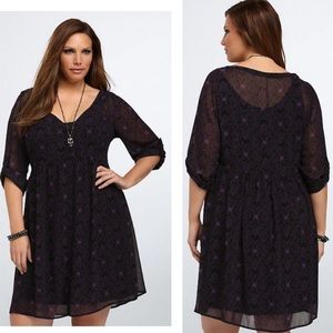 Torrid Disney Villains Ursula Shirt Dress plus size 1x women